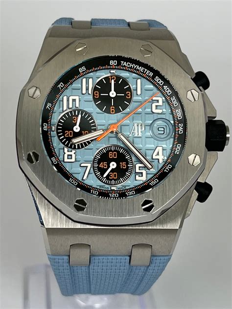 audemars piguet royal oak offshore tiffany blue|audemars royal oak offshore bracelet.